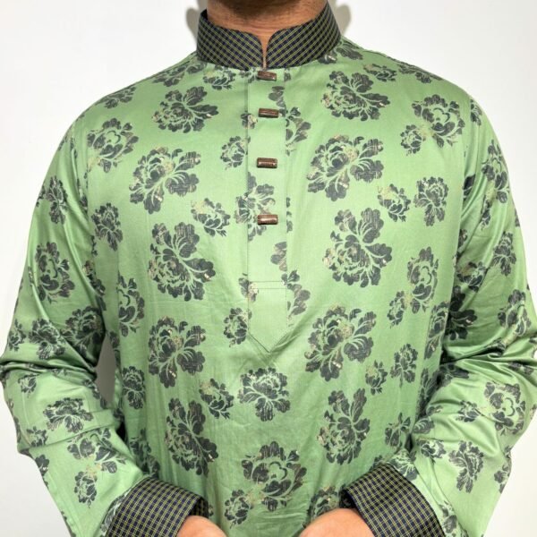 Printed Regular Fit Panjabi