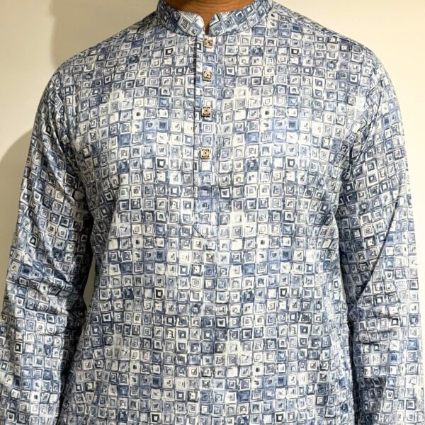 Printed Regular Fit Panjabi