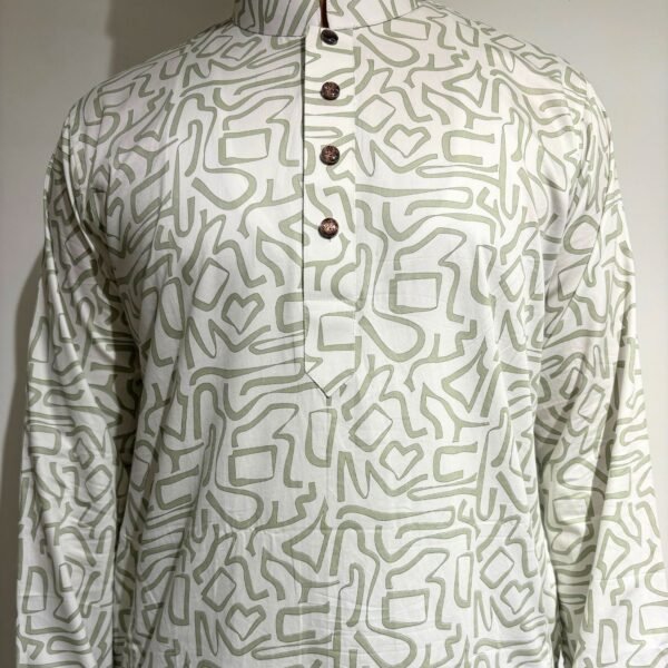 Classic Regular Fit Panjabi – White