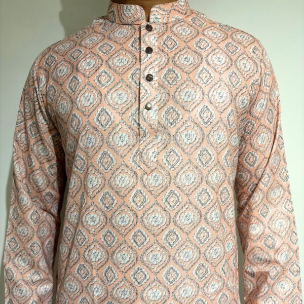 Printed Regular Fit Panjabi
