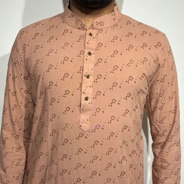 Printed Regular Fit Panjabi