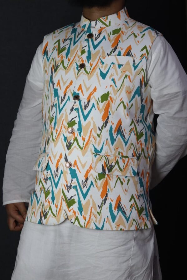 Digital Print Waistcoat/Coaty